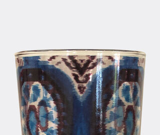Les-Ottomans 'Ikat' glass set of four MULTICOLOUR OTTO20IKA580MUL