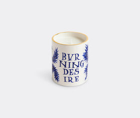 L&#39;Objet &#39;Burning Desire&#39; scented candle, white, blue and gold MULTICOLOUR LOBJ25RUA697MUL