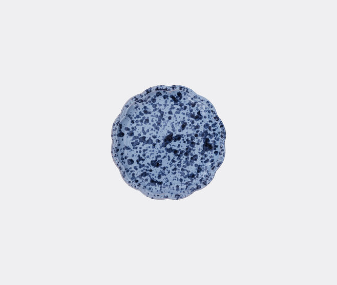 Cabana 'Speckled' dessert plate, blue BLUE CABA23SPE651BLU