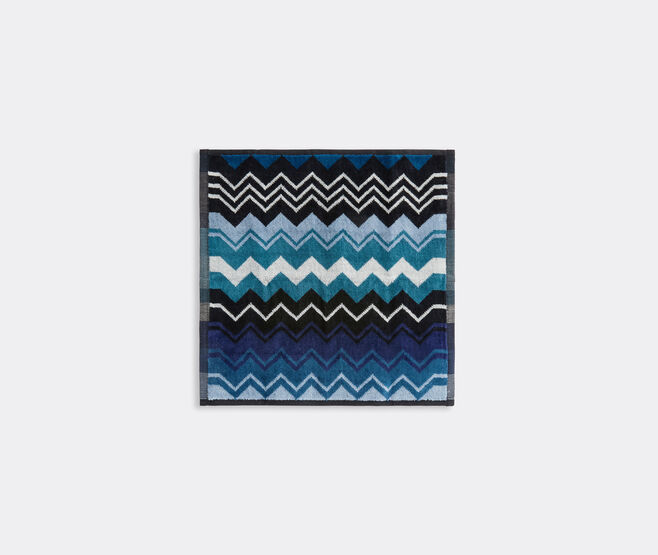 Missoni 'Giacomo' face towel, set of six, blue multicolor BLUE MIHO26GIA163BLU