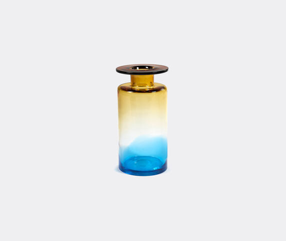 Serax 'Wind & Fire' vase, multicolor, tall amber, blue SERA22VAS733MUL