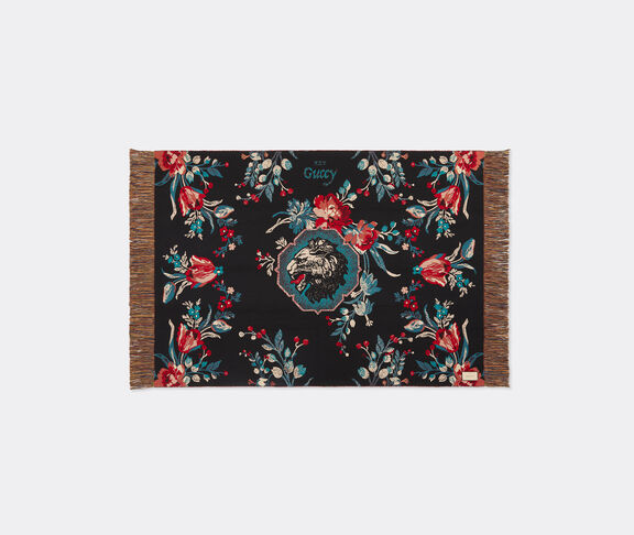 Gucci 'Grotesque Garden' plaid blanket Multicolour ${masterID}