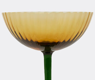 La DoubleJ Champagne coup, giallo, set of two YELLOW LADJ22CHA245YEL