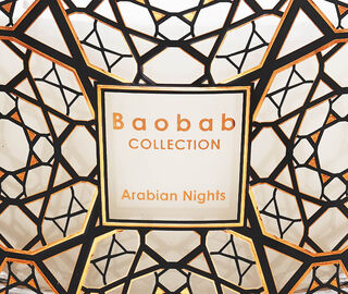 Baobab Collection 'Arabian Nights' candle, small GOLD BAOB23ARA924MUL