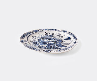 Seletti 'Classic on Acid, Hollandia Flowers' dinner plate BLUE SELE22POR053MUL