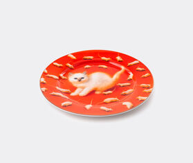Seletti &#39;Kitten&#39; dinner plate MULTICOLOUR SELE22TOI156MUL