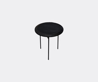 Zanat 'Piano' table, small, black on black BLACK ZANA20PIA602BLK