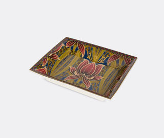 ETRO Home Interiors 'Liberty' tray, dark green GREEN ETRO26LIB868GRN