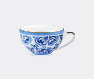 Dolce&amp;Gabbana Casa 'Blu Mediterraneo' espresso cup and saucer MULTICOLOUR DGCA22POR795MUL