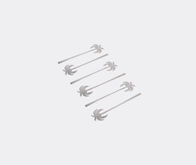 Riva 'Coconut' drink mixers, set of six SILVER RIVA17COC629SIL