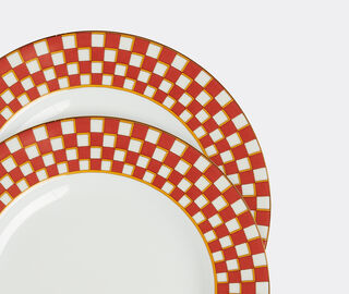 La DoubleJ 'Apollo' dinner plate, set of two, multicolor MULTICOLOUR LADJ24APO243MUL