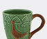Bordallo Pinheiro 'Bosque' mug, set of four  BOPI22BOS615MUL
