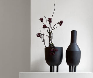 101 Copenhagen 'Duck' vase, coffee BROWN COPH21DUC213BRW