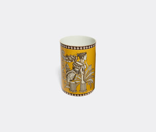 La DoubleJ 'The Sphynx' pillar vase, saffron MULTICOLOUR LADJ25PIL516MUL