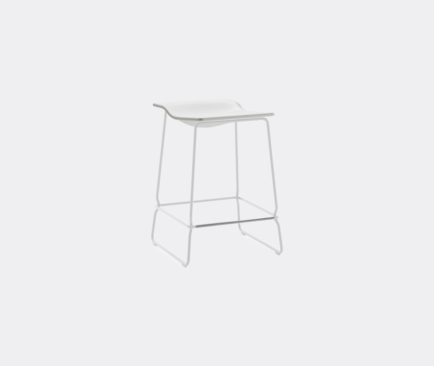Viccarbe 'Last Minute' stool, medium, white  VICC21LAS099WHI