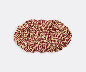 Hay &#39;Coco&#39; doormat, bordeaux and off-white MULTICOLOUR HAY125COC198RED