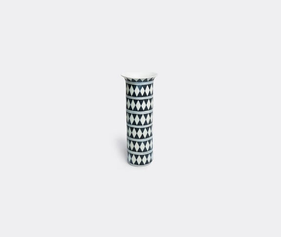 L'Objet Tribal Diamond Vase, Large Black, white ${masterID} 2