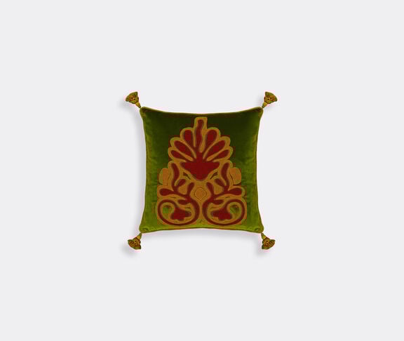 House of Capricorn 'Teles' cushion, green undefined ${masterID} 2