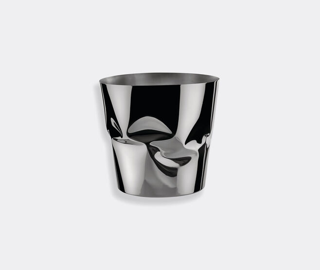 Alessi 'Compressioni' wine cooler, steel SILVER ALES25COM389SIL