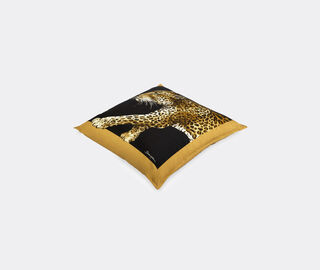 Dolce&amp;Gabbana Casa 'Leopardo' canvas cushion, medium MULTICOLOUR DGCA22CAN655MUL