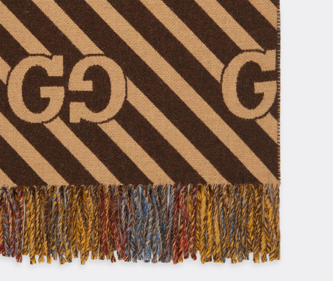 Shop Gucci Blankets Yellow In Yellow, Multicolor