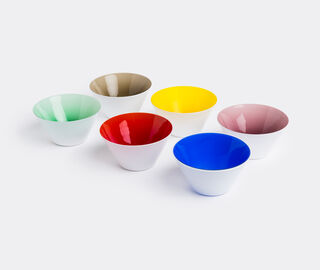 NasonMoretti 'Lidia' bowl, small MULTICOLOUR NAMO18LID069RED