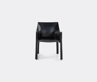 Cassina 'Cab 413' armchair, leather, black BLACK CASS21CAB886BLK