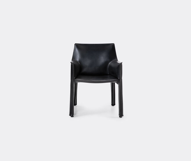 Cassina 'Cab 413' armchair, leather, black BLACK CASS21CAB886BLK