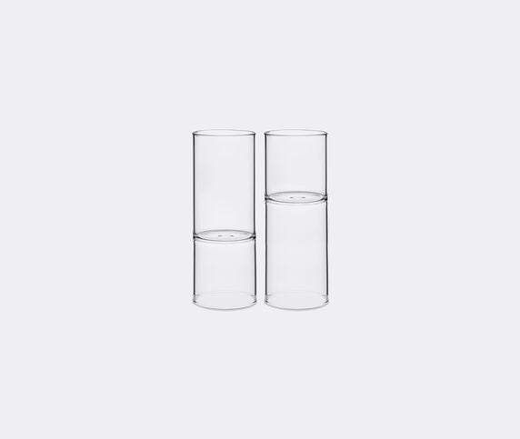 Fferrone Design 'Revolution' wine and water glasses, set of two Clear FFER17REV325TRA
