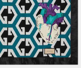 Gucci 'GG Exagonal' plaid blanket MULTICOLOUR GUCC22PLA206MUL