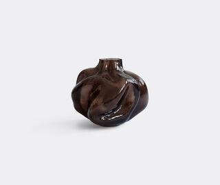 101 Copenhagen 'Wabi' vase, medium, smoked forest GREY COPH25WAB717GRN