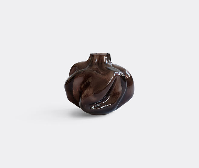 101 Copenhagen 'Wabi' vase, medium, smoked forest GREY COPH25WAB717GRN