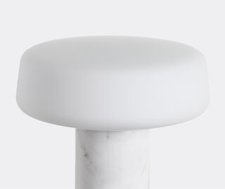 Case Furniture 'Solid Table Light', Carrara marble, small, US plug MULTICOLOUR CAFU20SOL495WHI