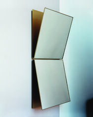 Marta Sala &Eacute;ditions &#39;SP1 Renoir&#39; table mirror SILVER MSED18REN770BLK