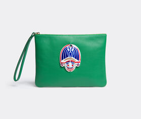 Heimat - Atlantica 'Peliqueiro' pouch, green GREEN HEAT16PEL327GRN