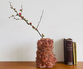 Mineral Series 'Crystal' vase, ultra mini, brown BROWN MISE26MIN486BRW