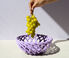 Octaevo 'Sicilia' ceramic basket, lilac, large Lilac OCTA21CER899PUR