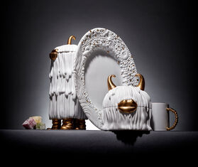 L'Objet 'Mojave' charger plate MULTICOLOUR LOBJ21DES202WHI