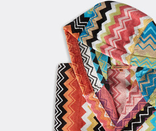 Missoni 'Giacomo' hooded bathrobe, multicolor MULTICOLOUR MIHO22GIA362MUL