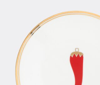 Bitossi Home 'Chili Pepper' bread plate, set of six MULTICOLOUR BIHO22SET646MUL