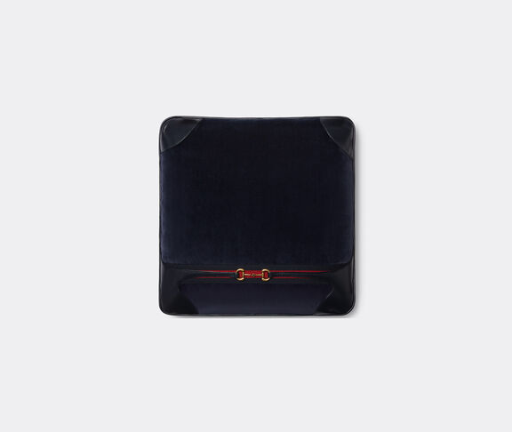 Gucci 'Horsebit' cushion, night blue BLUE GUCC23CUS238BLU