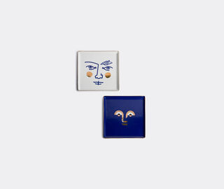 Octaevo 'Apollo I' ceramic tray MULTICOLOUR OCTA17APO175BLU