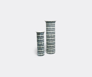 L'Objet 'Tribal Diamond' vase, large MULTICOLOUR LOBJ17TRI317BLK
