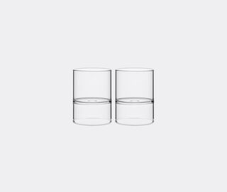 Fferrone Design 'Revolution' rocks and martini glass, set of two TRANSPARENT FFER17REV349TRA