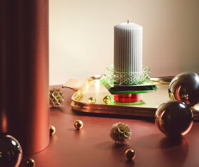 Reflections Copenhagen 'Vermont' Christmas 2021 candle MULTICOLOUR REFL21VER349MUL