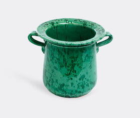 Cabana 'Glazed' vessel, green GREEN CABA23GLA415GRN