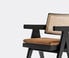 Cassina 'Capitol Complex' chair with arms and Vienna straw seat  CASS21CAP787BEI