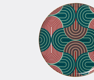 La DoubleJ 'Slinky Verde' serving platter MULTICOLOUR LADJ22SER139MUL
