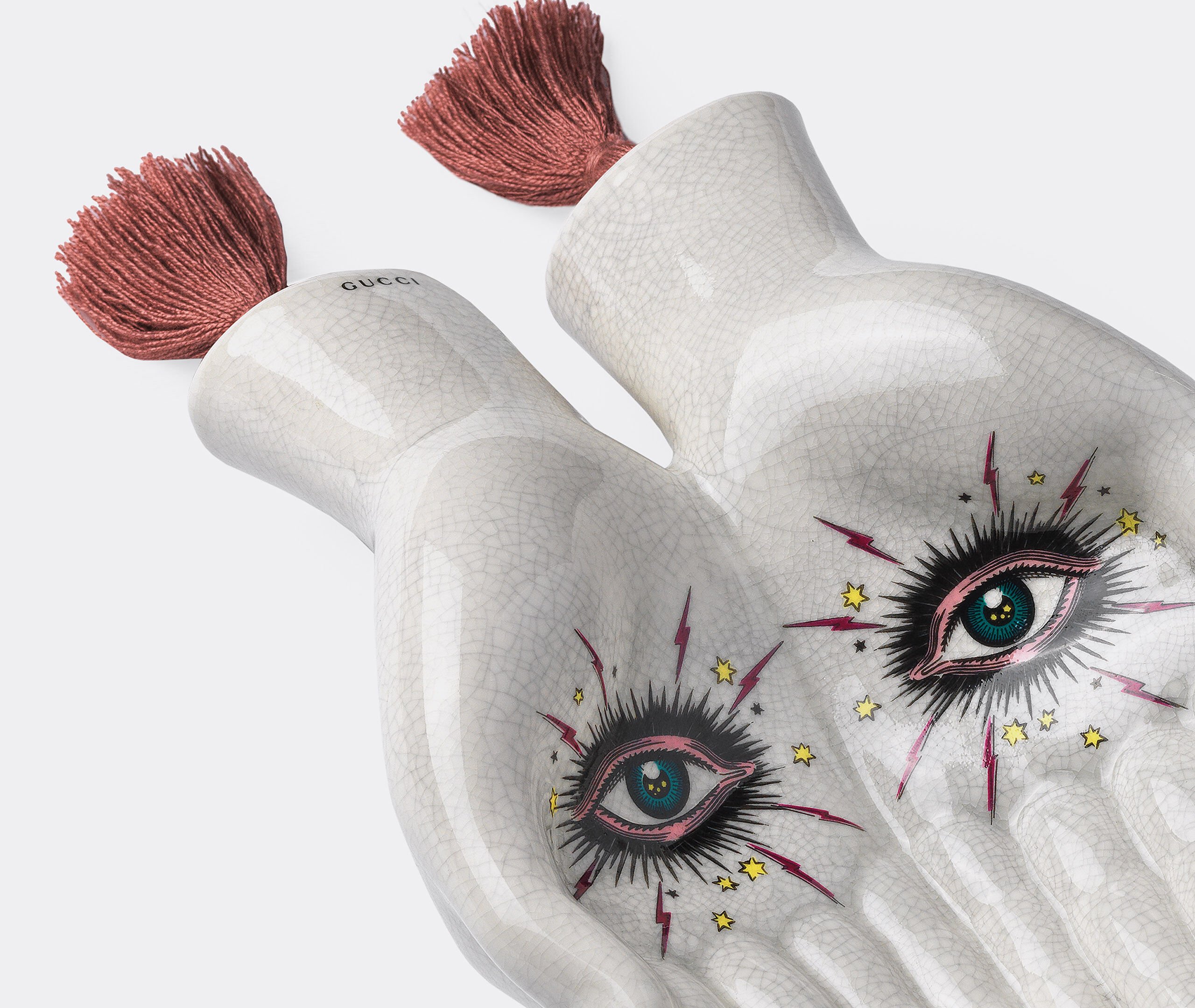 Star Eye' hand-shaped trinket tray by Gucci | Decorative Objects