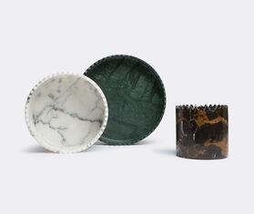 Editions Milano 'Triangoli' vase GREEN EDIT17TRI328GRN